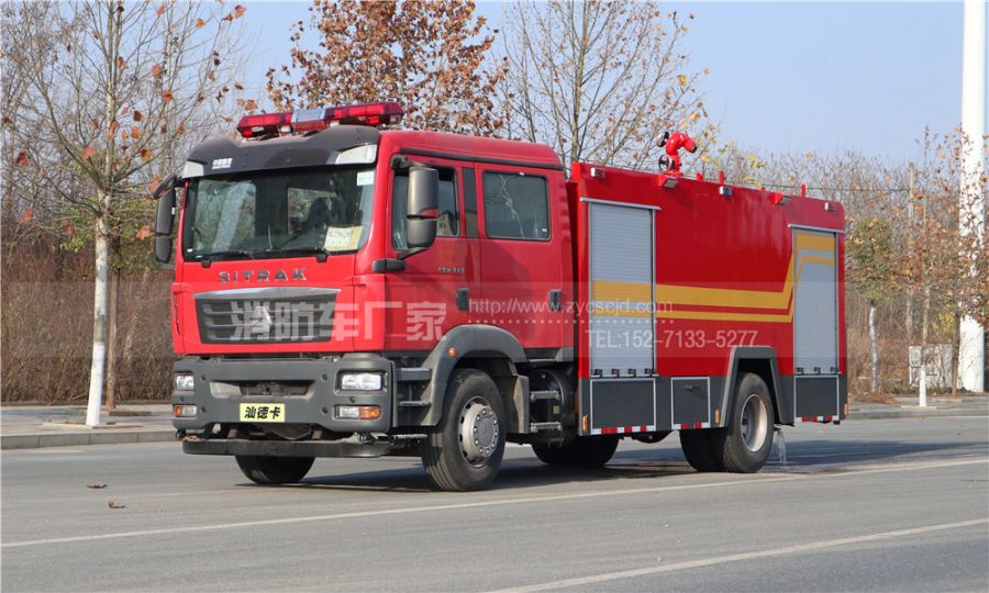 汕德卡自動擋消防車 汕德卡自動擋消防車